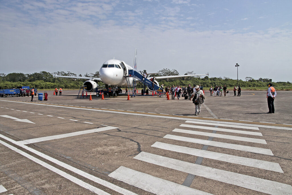 Arrival at Puerto Maldonado