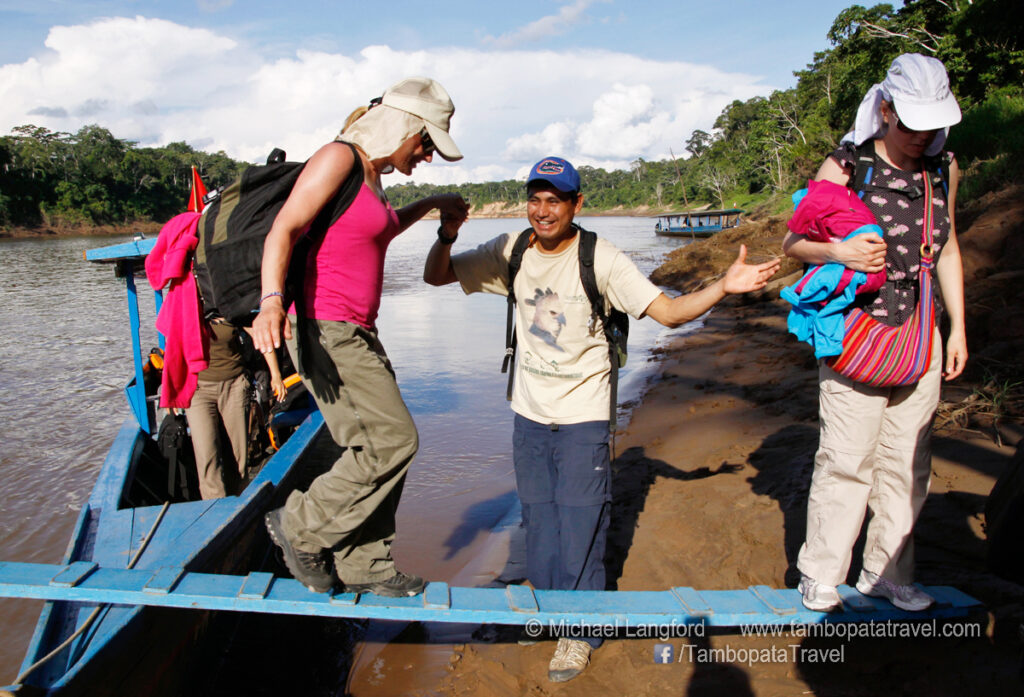 Disembarking at Your Lodge